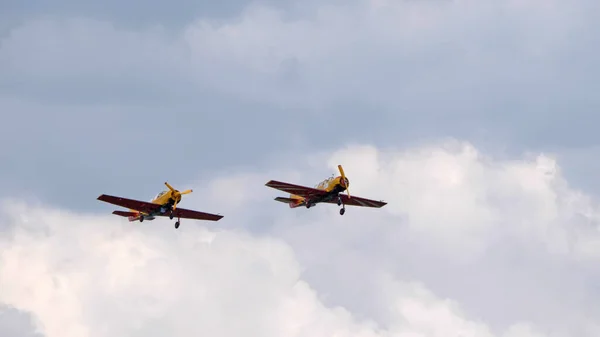 Moskau Region Chernoe Airfield Mai 2021 Flugzeug Yak Das Sky — Stockfoto