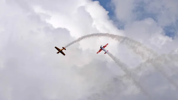 Moskau Region Chernoe Airfield Mai 2021 Flugzeug Yak Das Sky — Stockfoto