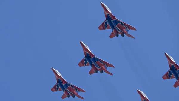 2019 Moscow Russia Zhukovsky Airfield August 2019 Aerobatic Team Swifts — 스톡 사진