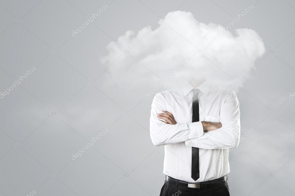Head in the clouds — Stock Photo © Rangizzz 12029436