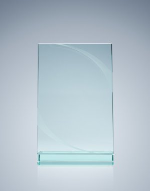Blank glass award