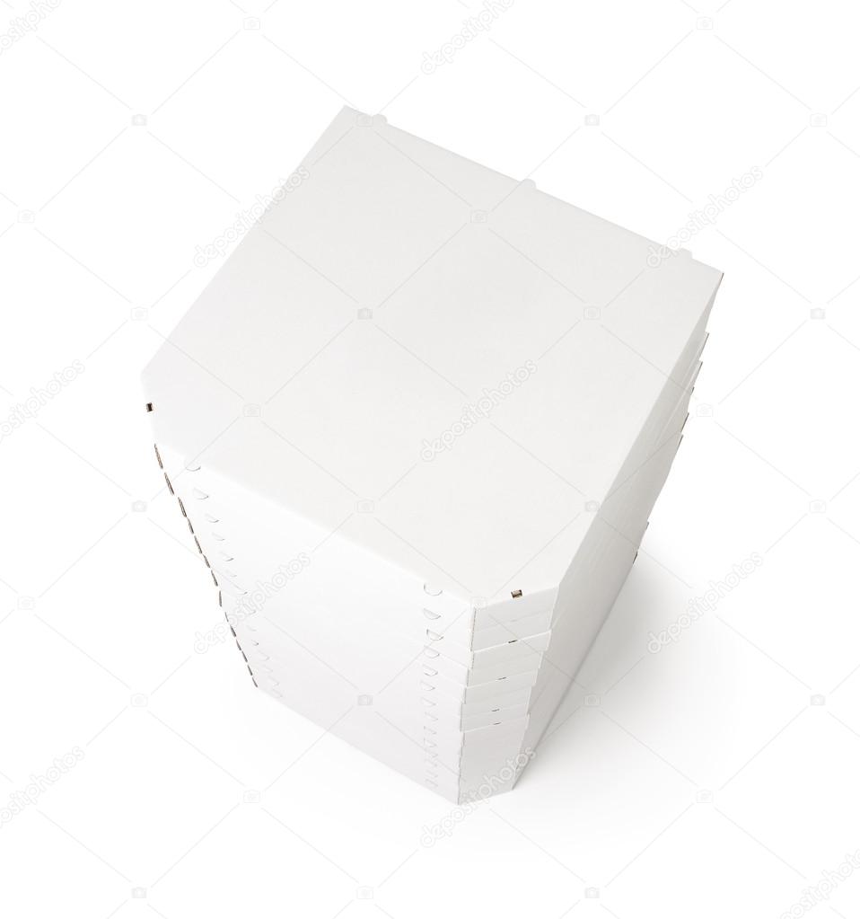 Pizza boxes with copy space
