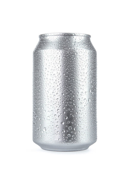 Blank Soda Can With Copy Space