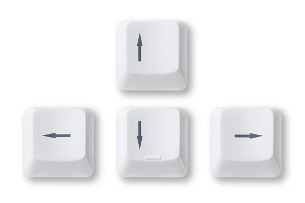 Computer arrow keys — Stock Photo, Image