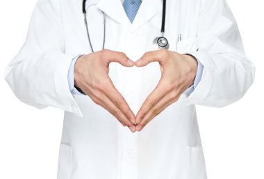 Doktor gösteren kalp şekli