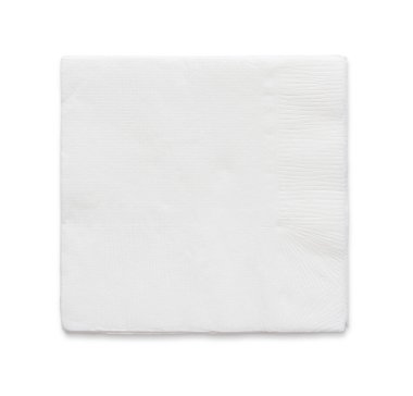 Blank papaer napkin clipart