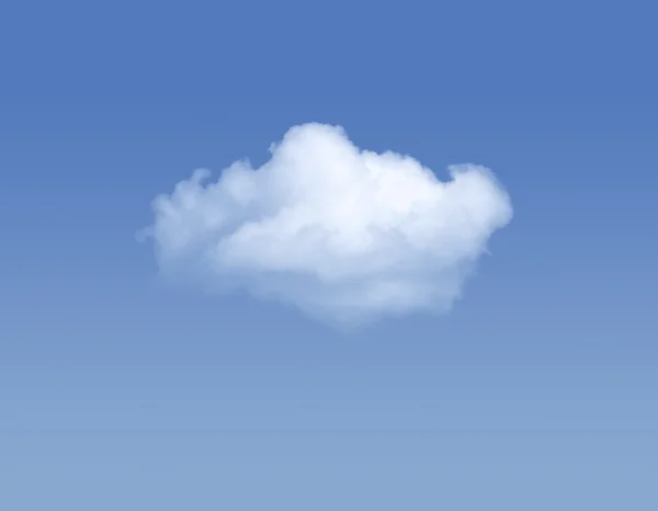 Nube única — Foto de Stock