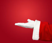 Santa Claus nyitott kéz