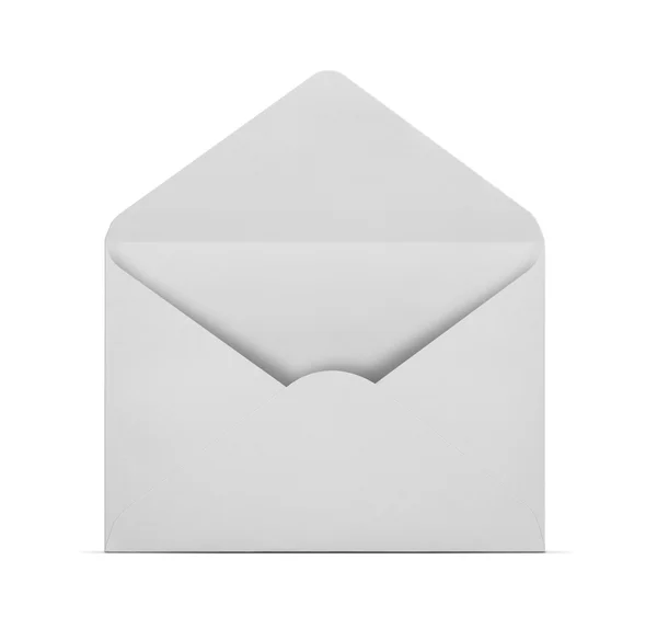 Blank envelope with clipping path — Stock Photo, Image