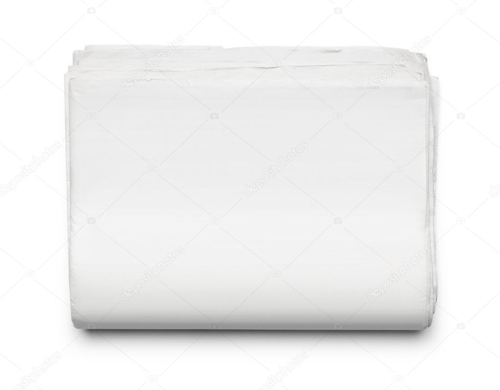 Stack Of Blank Newspapers Stock Photo By C Rangizzz
