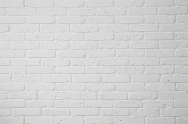 Pared de ladrillo blanco — Foto de Stock