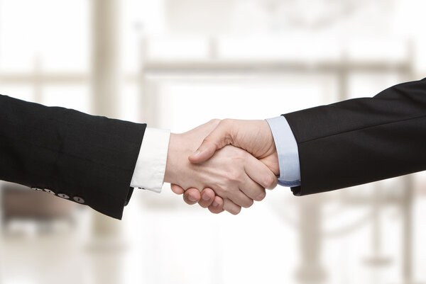 Business handshake