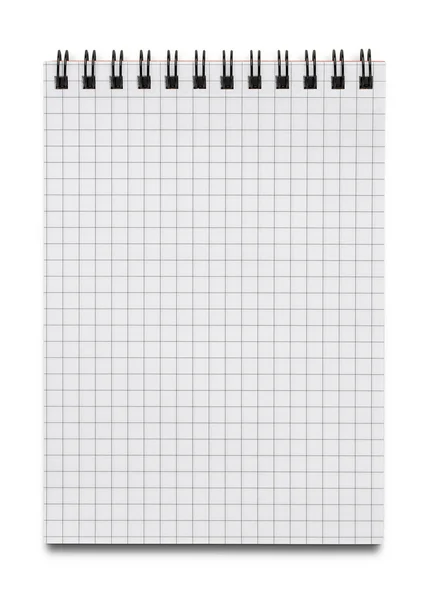 Caderno em branco — Fotografia de Stock