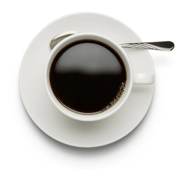 पांढरा पार्श्वभूमीवर कॉफी कप वेगळे — स्टॉक फोटो, इमेज