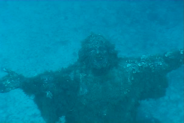 马耳他水下沉船潜水 — 图库视频影像