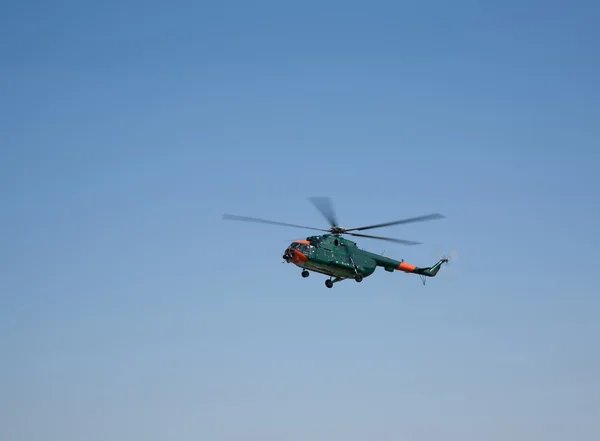 Elicopter in the sky air show — Fotografie, imagine de stoc