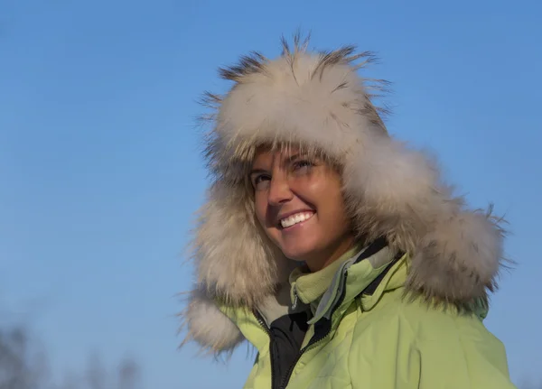 Winter girl — Stock Photo, Image