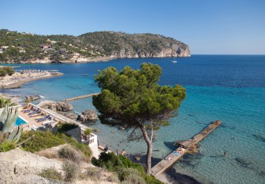 Mallorca Adası İspanya Akdeniz görünüm
