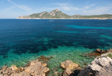 Mallorca Adası İspanya Akdeniz görünüm