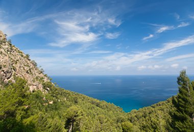 Mallorca Adası İspanya Akdeniz görünüm