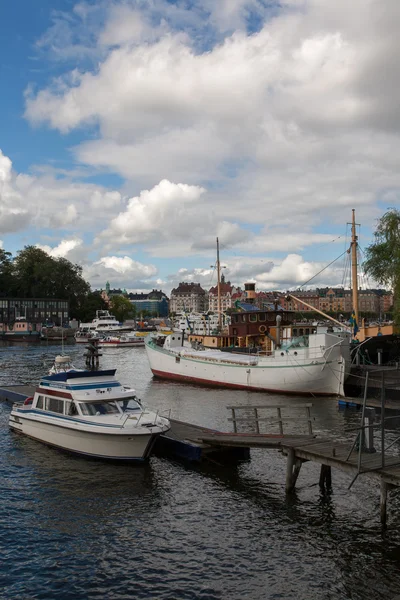 Fartyget hamn hamn — Stockfoto