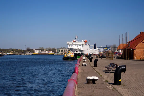 Fartyget hamn hamn — Stockfoto