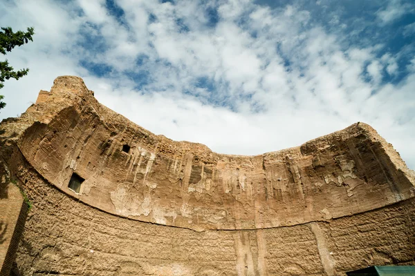 Grandes ruines des bains dioclétiens à Rome — Photo