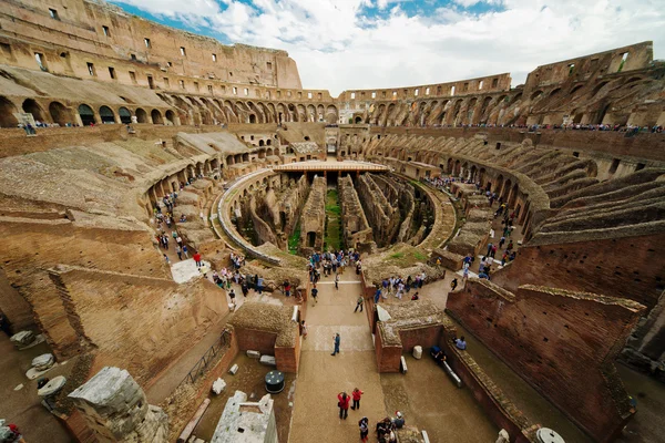 Dentro del Coliseo en Roma, Italia —  Fotos de Stock