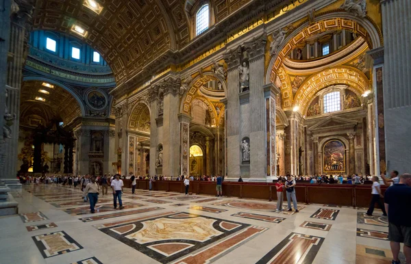 Basilica di san pietro, Watykan, Rzym — Zdjęcie stockowe