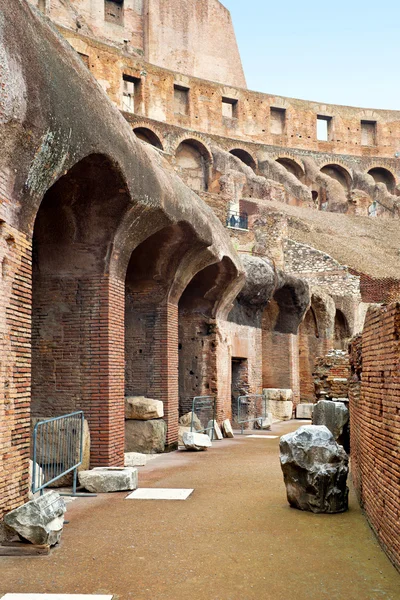 Dentro do Coliseu de Roma — Fotografia de Stock
