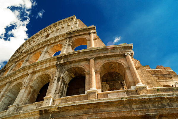 Coliseum closeup, Rome
