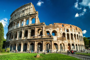Colosseum in Rome clipart