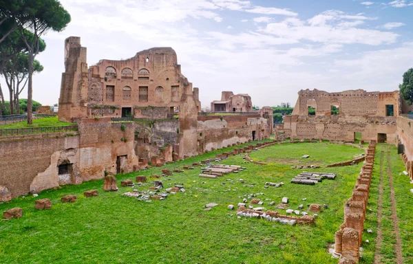 Stadionen av Domitianus på kullen Palatinen i Rom, Italien — Stockfoto