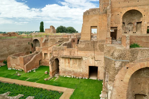 Huis van augustus op de Palatijnse heuvel in rome, Italië — Stockfoto