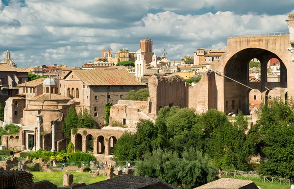View of the Roman Forum in Rome, Italy — Stock Photo, Image