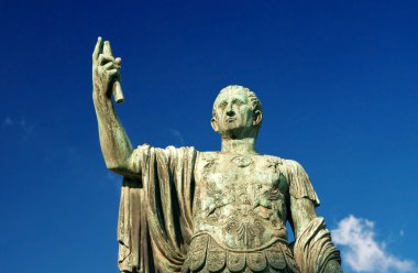 bronz heykeli İmparator nerva, Roma, İtalya