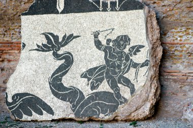 caracalla, Roma hamamları ve dekorasyon bölümü
