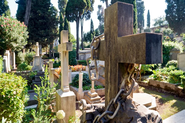 Non-Catholic cemetery in Rome, Italy — Stock Photo, Image