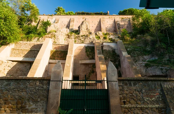 Ancient fortifications on the Aventine Hill in Rome — Stock Photo, Image