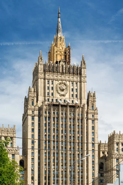 Building of the Ministry of Foreign Affairs in Moscow — Stock Photo, Image