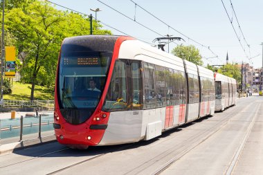 modern tramvay İstanbul, Türkiye