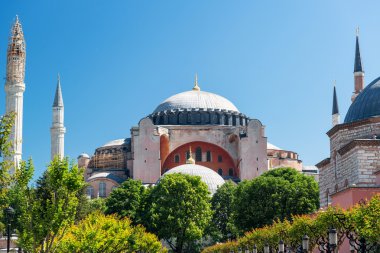 Ayasofya manzarasına sophia İstanbul, Türkiye
