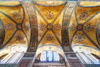 Ayasofya tavan sophia İstanbul, Türkiye