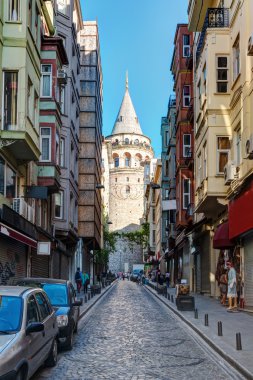 Görünüm Caddesi, istanbul galata Kulesi