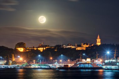 Topkapı Sarayı'nda akşam, istanbul, Türkiye