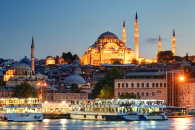 istanbul tarihi merkezinde akşam, Türkiye