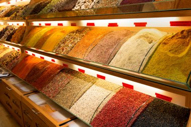 oryantal baharatlar, İstanbul kapalı çarşı