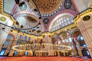 İstanbul, Türkiye 'deki Süleyman Camii içinde