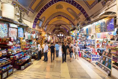 Kapalıçarşı İstanbul, Türkiye gelen turist