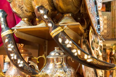 oryantal öğeleri Kapalıçarşı satışa sunulan çeşitli